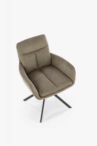 Halmar K536 chair, olive image 3
