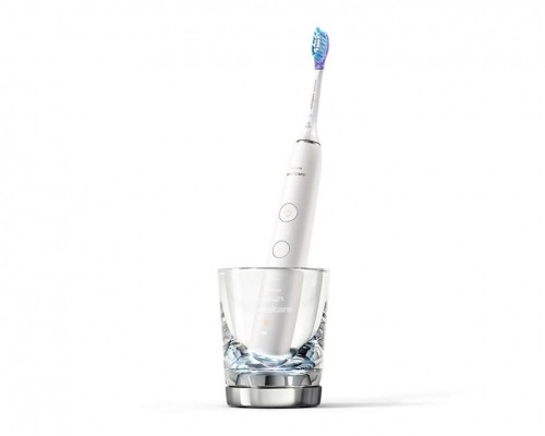 Sonicare zobu birste DiamondClean ar  īpašu lietotni, balta - HX9917/88 image 3