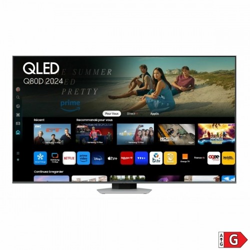 Смарт-ТВ Samsung TQ85Q80D 4K Ultra HD QLED AMD FreeSync 85" image 3