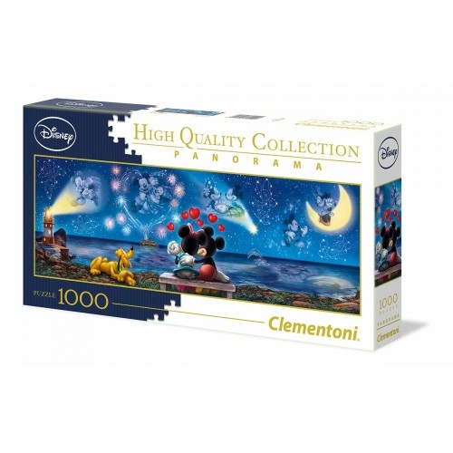 Puzle un domino komplekts Clementoni Panorama Mickey & Minnie 39449.4 1000 Daudzums image 3