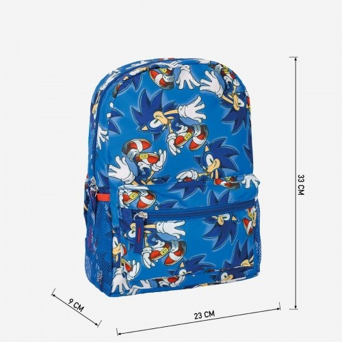 Детский рюкзак Sonic Синий 23 x 33 x 9 cm image 3