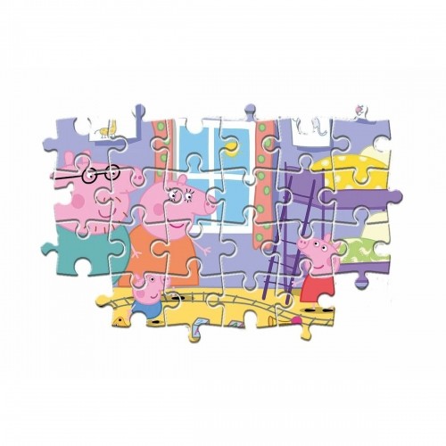 Child's Puzzle Clementoni SuperColor Peppa Pig 26438 68 x 48 cm 60 Pieces image 3