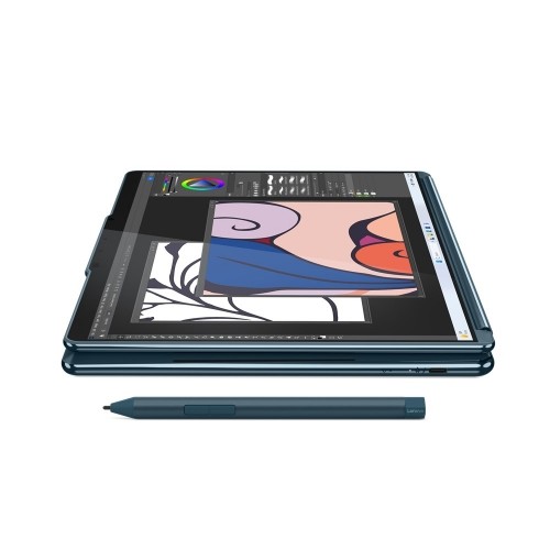 Lenovo Yoga Book 9 13IMU9 Ultra 7 155U 2x 13.3" 2.8K OLED 400nits Glossy 60Hz 32GB LPDDR5x-7467 SSD512 Intel Arc Graphics Win11 Tidal Teal image 3