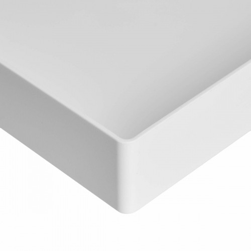 Paplāte ar iedaļām Amazon Basics Balts Plastmasa 2 gb. (Atjaunots A+) image 3