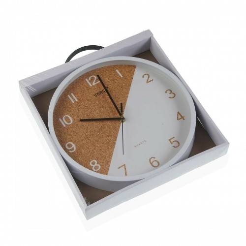 Настенное часы Versa Белый Пластик 4,5 x 30 x 30 cm image 3