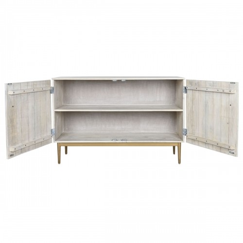 Sideboard Home ESPRIT White Golden 120 x 45 x 80 cm image 3