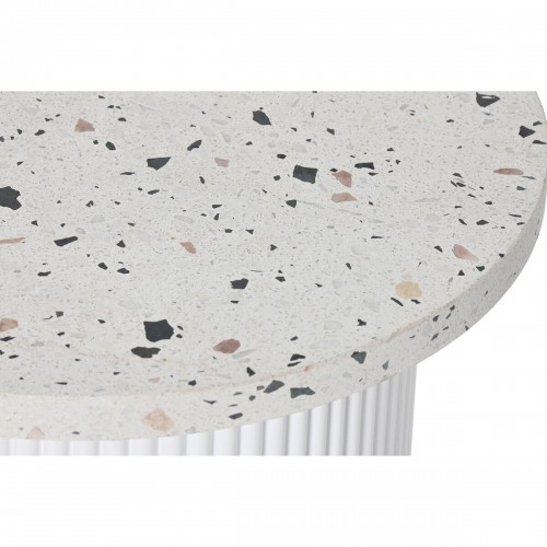 Mazs galdiņš Home ESPRIT Balts Koks MDF Terrazzo 40 x 40 x 37,5 cm image 3