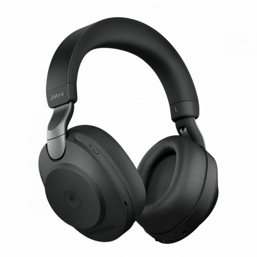 Headphones with Microphone Jabra Evolve2 85 MS Black image 3