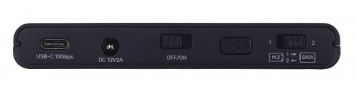 UNITEK S1222A cable gender changer USB 3.2 SATA 2,5/3,5' & M.2 PCIE/NVME Black image 3