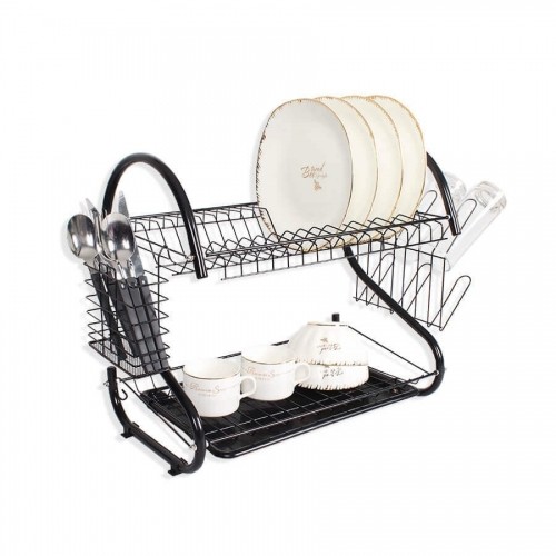 Black drying rack 43 cm MR-1025-43 Maestro image 3