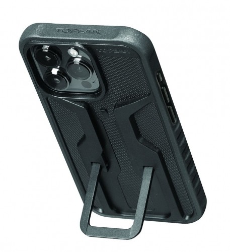 TOPEAK POKROWIEC RIDECASE FOR iPHONE 15 PRO BLACK/GRAY image 3