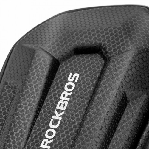 Rockbros B69 bicycle saddle bag 1.7l with easy release system - black image 3