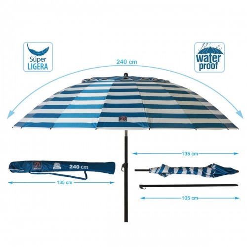 Bigbuy Outdoor Пляжный зонт 240 cm UPF 50+ Jūrnieks image 3