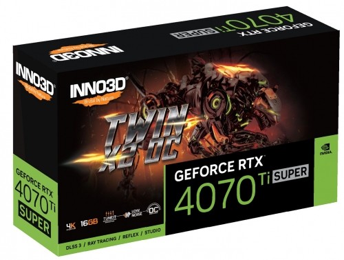 Inno3D GEFORCE RTX 4070 Ti SUPER TWIN X2 OC NVIDIA 16 GB GDDR6X image 3