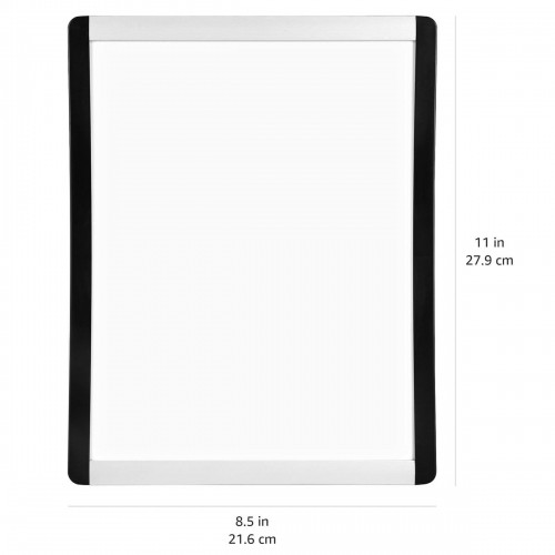 Baltā tāfele Amazon Basics 21,6 x 27,9 cm (Atjaunots A) image 3