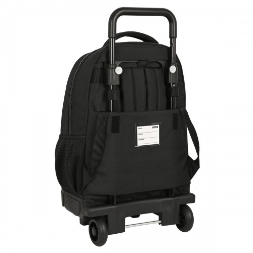 Школьный рюкзак с колесиками Safta Stone Чёрный 33 x 45 x 22 cm image 3
