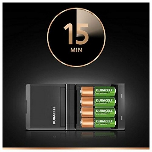 Charger + Rechargeable Batteries DURACELL CEF27 2 x AA + 2 x AAA 1700 mAh 750 mAh (1 Unit) image 3