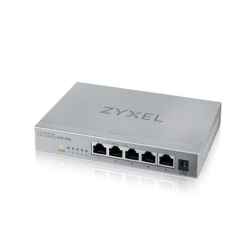 Zyxel MG-105 Unmanaged 2.5G Ethernet (100/1000/2500) Steel image 3