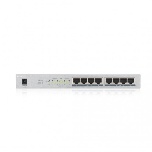 Zyxel GS1008HP Unmanaged Gigabit Ethernet (10/100/1000) Power over Ethernet (PoE) Grey image 3