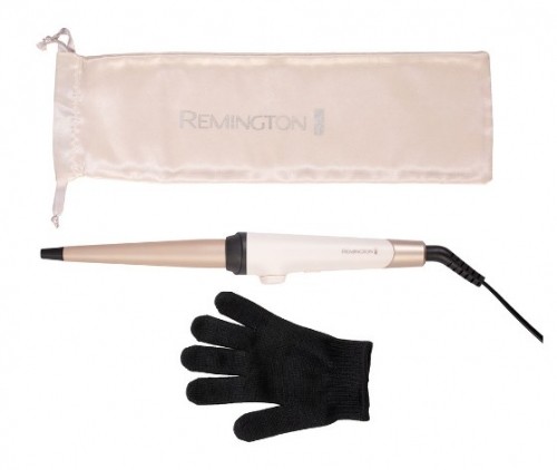 Remington CI4740 hair styling tool Curling wand Warm Beige, Black image 3