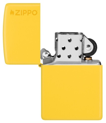 Zippo Lighter 46019ZL Classic Sunflower Zippo Logo image 3