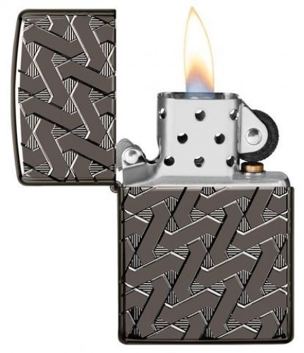 Zippo Lighter 49173 Armor® Geometric Weave Design image 3