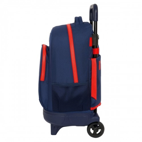 Школьный рюкзак с колесиками Super Mario World Тёмно Синий 33 x 45 x 22 cm image 3