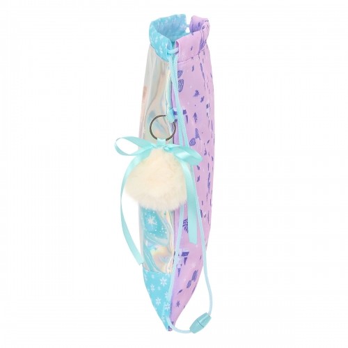 Сумка-рюкзак на веревках Frozen Cool days Фиолетовый Небесный синий 26 x 34 x 1 cm image 3