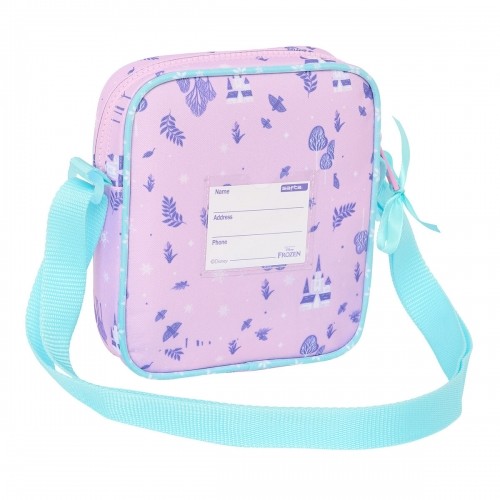 Shoulder Bag Frozen Cool days Violet Sky blue 16 x 18 x 4 cm image 3