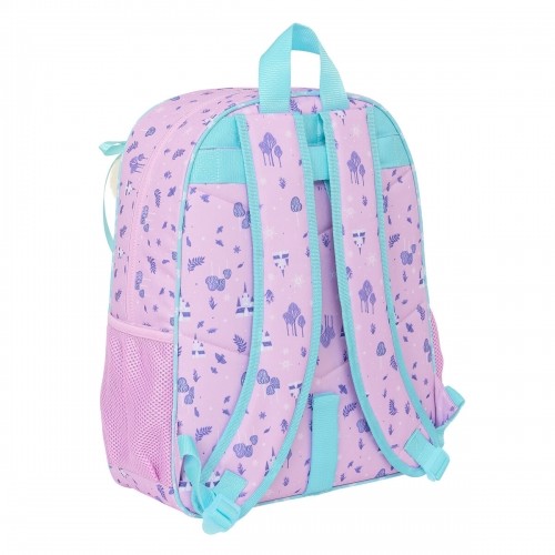 School Bag Frozen Cool days Violet Sky blue 33 x 42 x 14 cm image 3