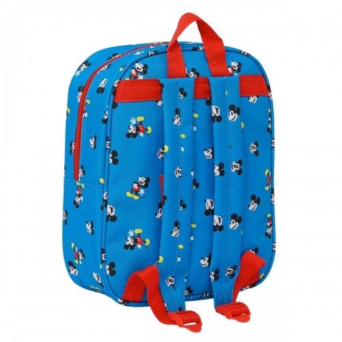 Школьный рюкзак Mickey Mouse Clubhouse Синий 22 x 27 x 10 cm 3D image 3