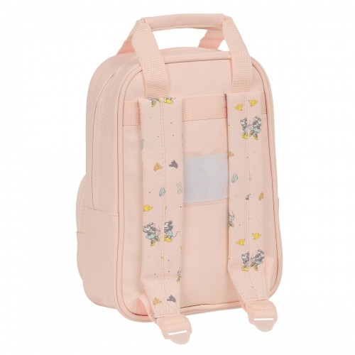 School Bag Minnie Mouse Baby Pink 20 x 28 x 8 cm image 3