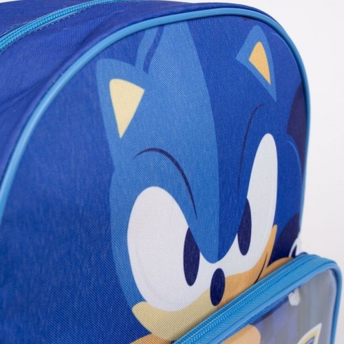 School Bag Sonic Blue 25 x 3 x 12 cm image 3