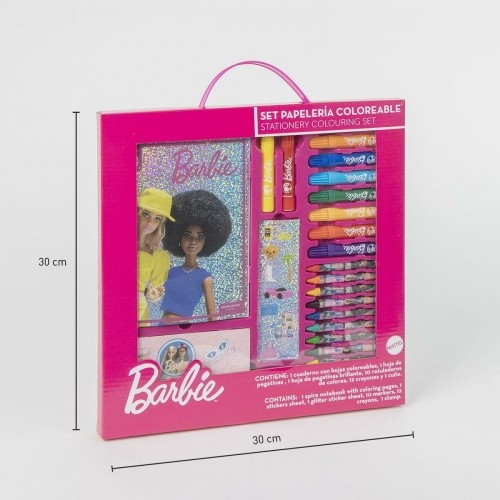 Stationery Set Barbie Pink image 3