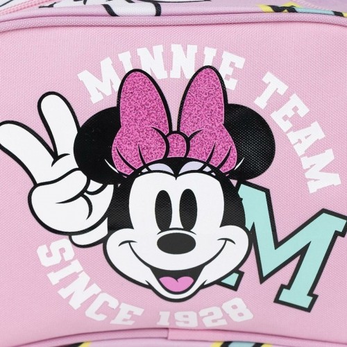 Ceļojumu Piederumu Somiņa Minnie Mouse Fuksija 100 % poliesters image 3