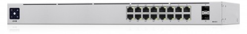 Ubiquiti UniFi 16-Port PoE Managed L2/L3 Gigabit Ethernet (10/100/1000) Power over Ethernet (PoE) 1U Silver image 3