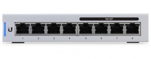 Ubiquiti UniFi Switch 8 Managed Gigabit Ethernet (10/100/1000) Power over Ethernet (PoE) Grey image 3
