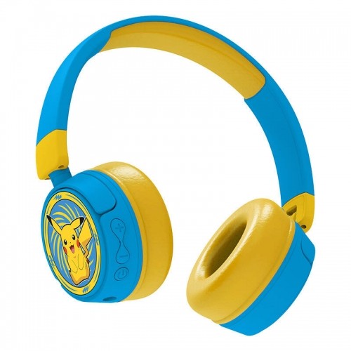 Wireless headphones for Kids OTL Pokemon Pikatchu (blue) image 3