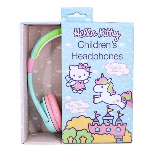 Wired headphones for Kids OTL Hello Kitty Rainbow (turquoise) image 3