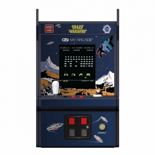 Портативная видеоконсоль My Arcade Micro Player PRO - Space Invaders Retro Games image 3