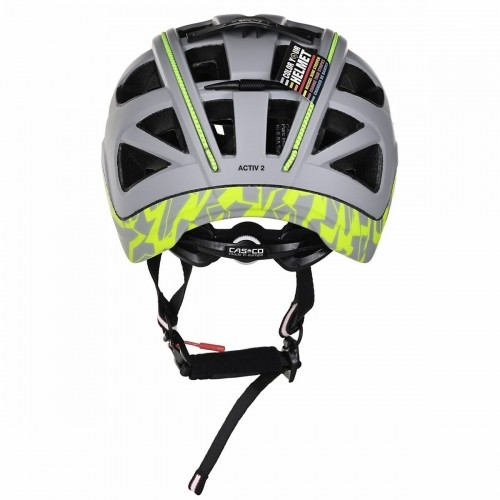 Adult's Cycling Helmet Casco ACTIV2 Silver 58-62 cm image 3