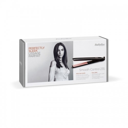 BaByliss Smooth Control 235 Straightening iron Warm Black,Pink gold 3 m image 3