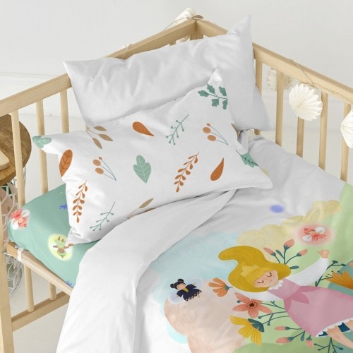 Duvet cover set HappyFriday Mr Fox Dreaming   Multicolour Baby Crib 2 Pieces image 3
