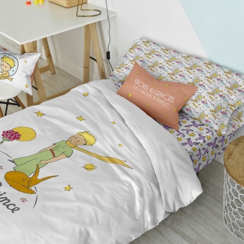 Duvet cover set HappyFriday Le Petit Prince Ses Amis Multicolour 2 Pieces image 3