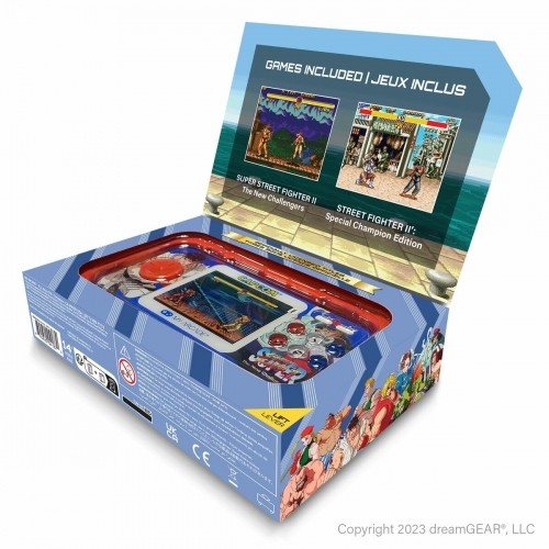 Портативная видеоконсоль My Arcade Pocket Player PRO - Super Street Fighter II Retro Games image 3