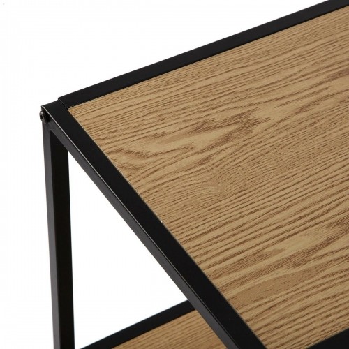 Side table Versa Light brown Wood Metal 33 x 82 x 107 cm image 3