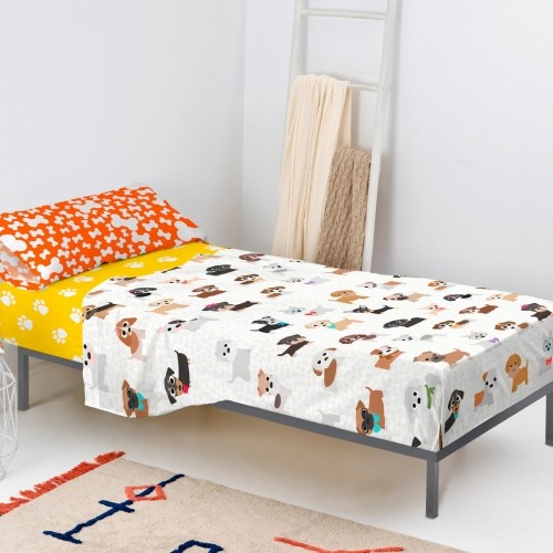 Bedding set HappyFriday Mr Fox Dogs Multicolour Single 2 Pieces image 3