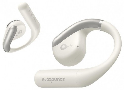 Słuchawki bezprzewodowe Soundcore o otwartej konstrukcji AeroFit Białe image 3