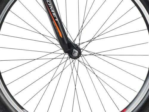 Bicycle Romet Rambler R6.1 26" 2023 black-orange-red-19" / L image 3