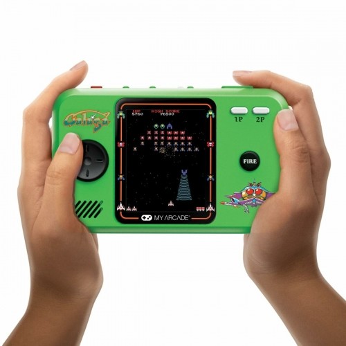 Portable Game Console My Arcade Pocket Player PRO - Galaga Retro Games Green image 3